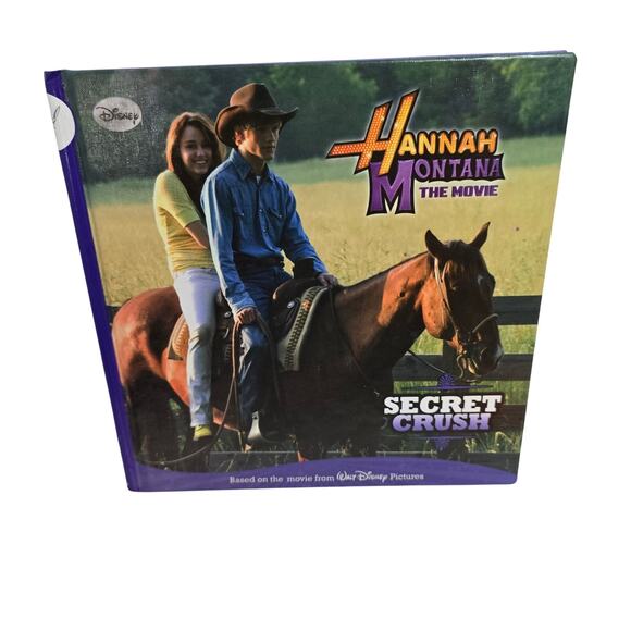 Hannah Montana The Movie Secret Crush Book By Kate Egan - Picture 1 of 9